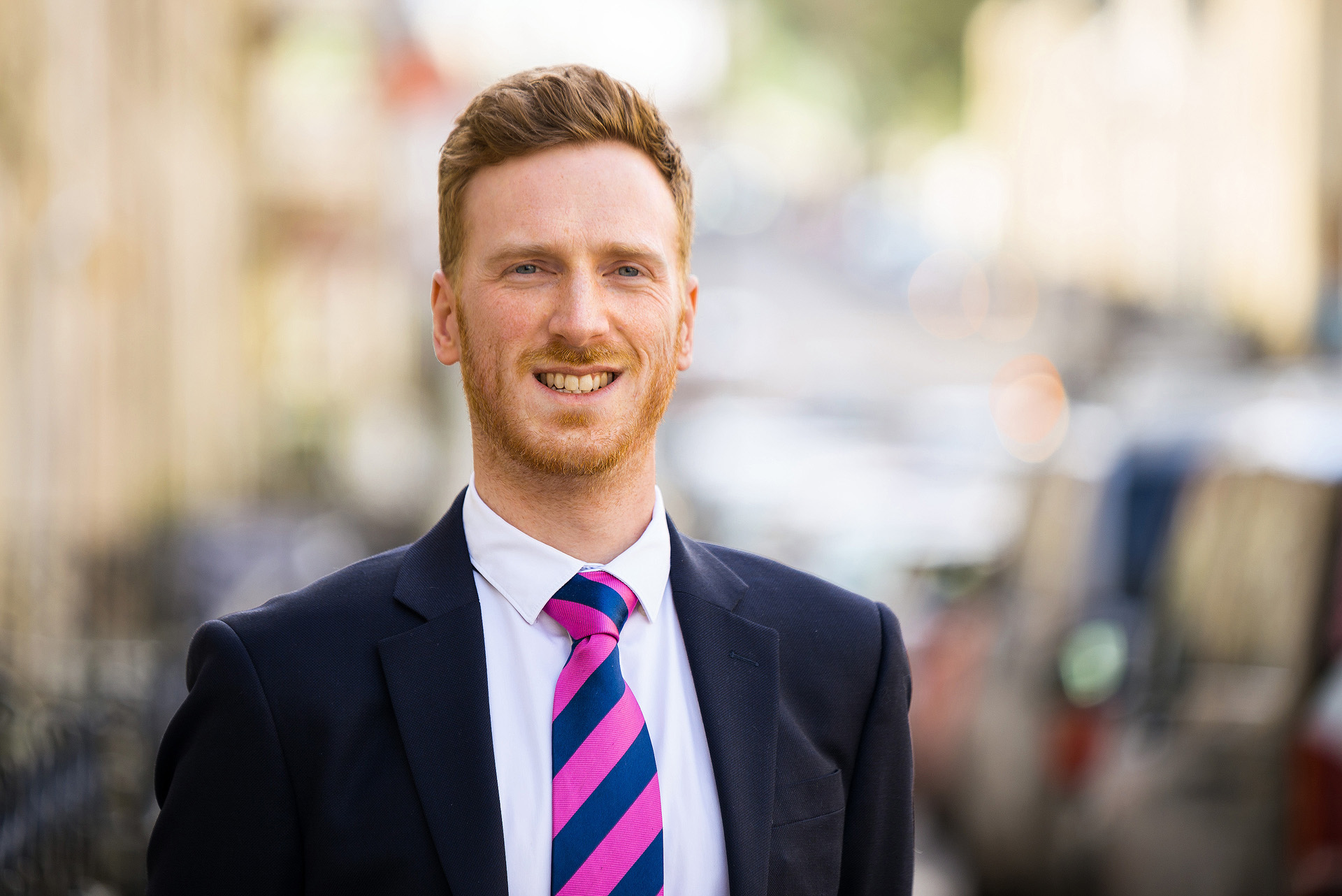 Professional business portrait photographed by Paul Richards
