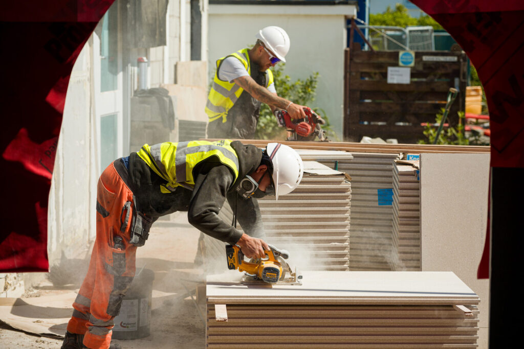 St Mary’s Hospital installation photograph
